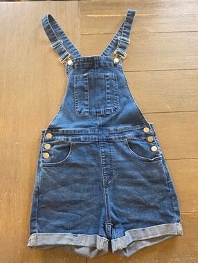 Shein Denim Shorts Overalls M
